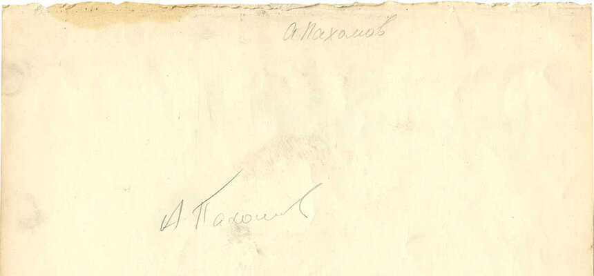 Пахомов Алексей Фёдорович. Мужской портрет